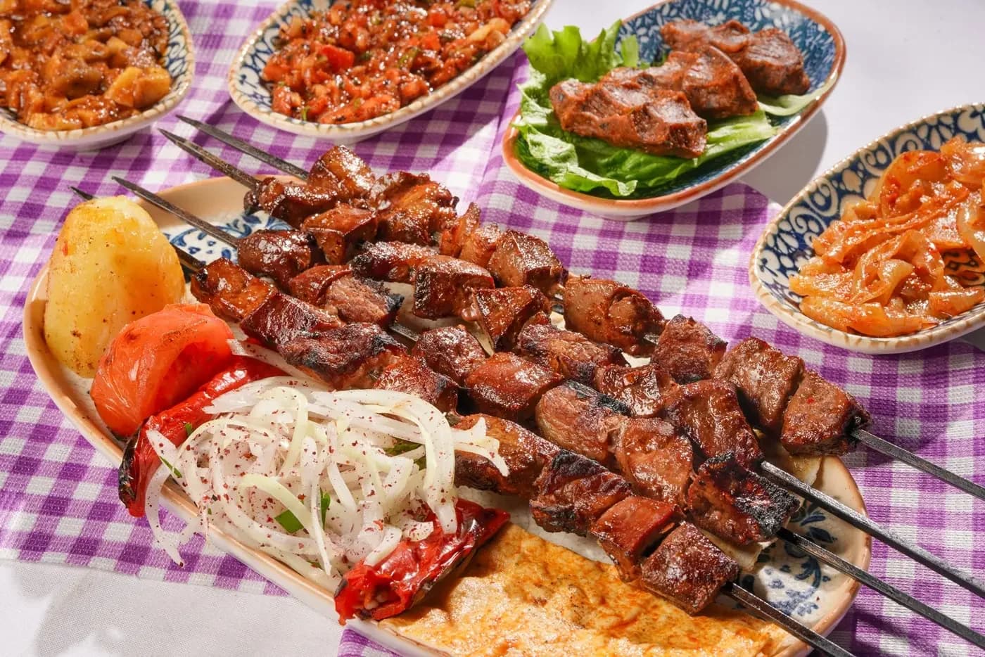 Шашлык из печени — KMU Mehmet Usta Aksaray